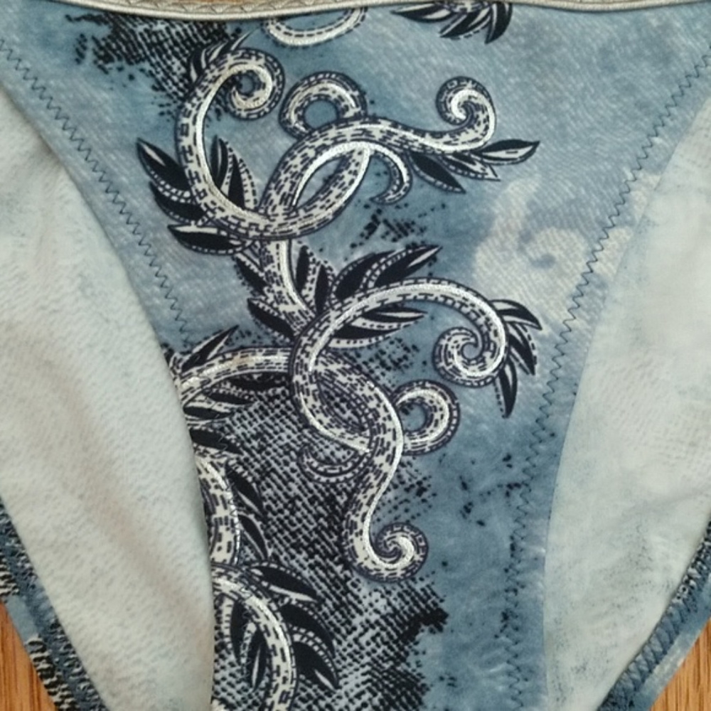 MSRP=$142 MARC JACOBS DENIM Swim Skirt RARE - Picture 4 of 8